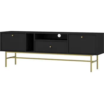 Televizní stolek FALCO TV stolek Tomila 313/3 černý grafit