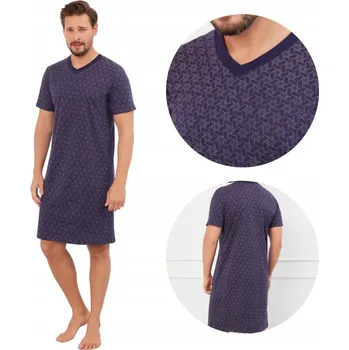 Pánská košile s krátkým rukávem bavlněná XL - Ricardo Italian Fashion