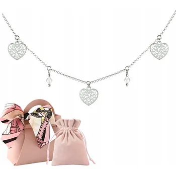 Náhrdelník Jemný stříbrný DÁMSKÝ NÁHRDELNÍK s křidélky