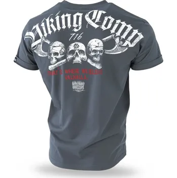 Koszulka pánské bavlněné Dobermans Aggressive TS272 Valhalla M Grafitové