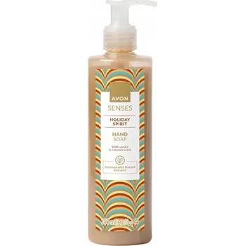 Mýdlo Tekuté mýdlo na ruce Avon Senses Holiday Spirit - vanilka a karamel - 250 ml
