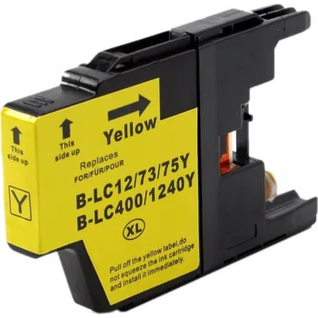 Žlutá (yellow) inkoustová kazeta White Box pro tiskárny Brother