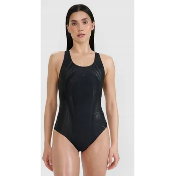 Dámské plavky 4F Dámské jednodílné plavky - černé, Velikost XL