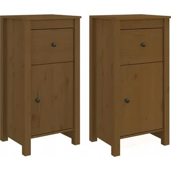 Šatní skříň VidaXL ND Skříň 75 x 65,5 x 40 cm borovice