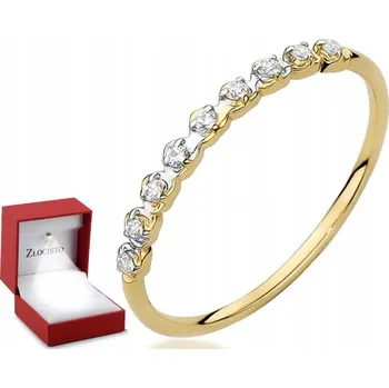 Prsten Prstýnek prsten s brilianty GRAVÍROVÁNÍ