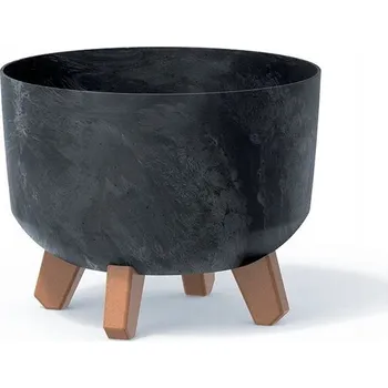 Květináč Šedý plast Květináč Prosperplast 34 cm x 34 x 24 cm