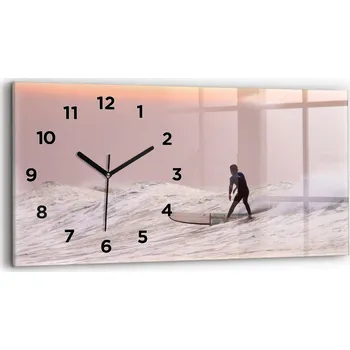 Hodiny Nástěnné hodiny Wallfluent modré 60 cm