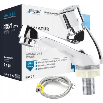 Vodovodní baterie Stojánková umyvadlová baterie Focus Sanitar Focus stříbrná