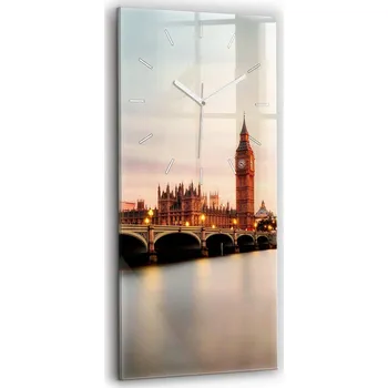 Hodiny Nástěnné hodiny Wallfluent hnědé 30 cm