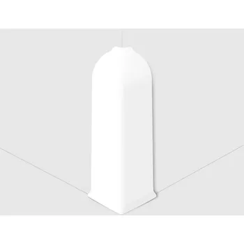 Stavebniny Afirmax Roh k liště bílá 60