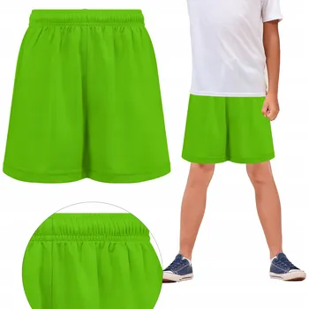 Chlapecké kraťasy Krátké kraťasy dětské chlapecké šortky WF sportovní zelené 152