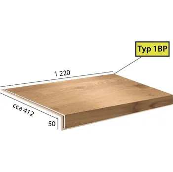 Schodiště Vinylové schody BRASED Ecoline Step 1BP - 9507 Dub noblesní