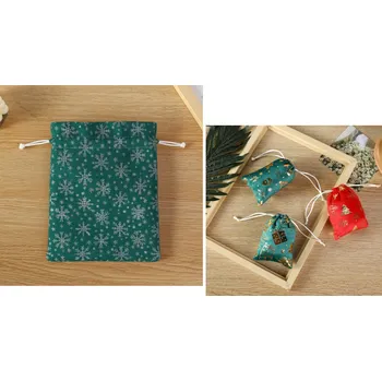 Dárková krabička Pouzdro na šperky, dárek velurové 16x10 cm ZELENÉ stříbrný vzor