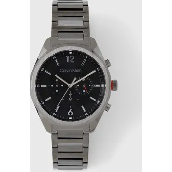 Hodinky Hodinky Calvin Klein 25200267 šedá barva SLV, vel. ONE SIZE