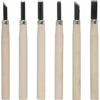 Vrták Kreator KRTH23601 - Mini dláta na dřevo sada 6ks