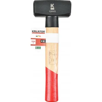 Kladivo Kreator KRTH90201 - Palice 1000g - Dřevěná násada