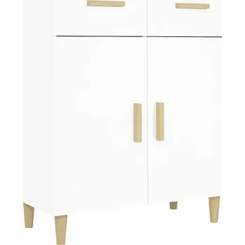 Příborník do zásuvky Příborník bílý 69,5 x 34 x 89 cm kompozitní dřevo