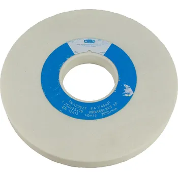 Brusný kotouč Brusný kotouč na stolní brusku, 250x25mm, otvor 76mm, P60, 99BA60L9V3, Tyrolit