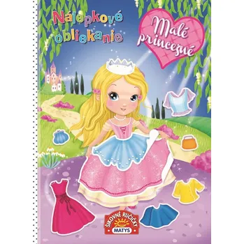Nálepkové obliekanie: Malé princezné