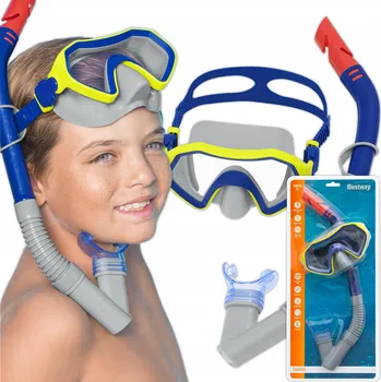 Plavecké brýle BESTWAY POTÁPĚČSKÝCH POTÁPĚČSKÉ BRÝLE ŠNORCHL 24025 PLAVECKÉ BRÝLE UV 7+