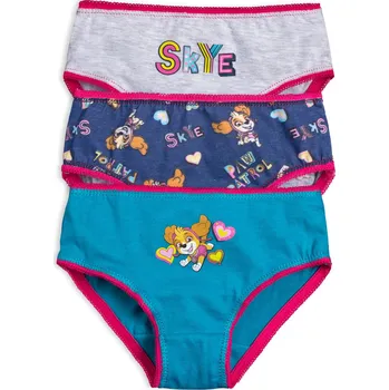 Dívčí spodní prádlo Dívčí kalhotky PAW PATROL SKYE balení 3 ks Velikost: 92-98