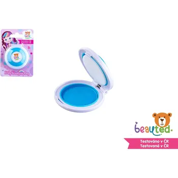 Křída na vlasy beauted modrá plast 5cm na kartě