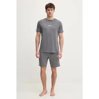 Pyžamo BOSS Balance Short Set 50557587 šedá 90X, vel. M