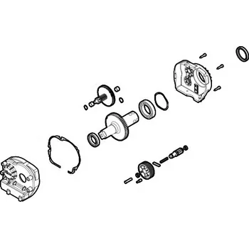 Pohon brány Převodovka pro závory WIDES - SPAMG248A00