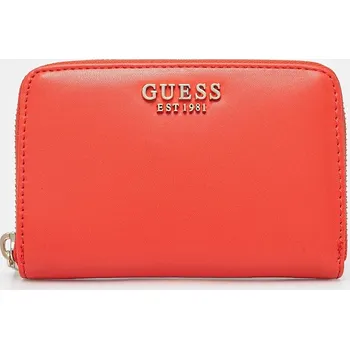 Peněženka Peněženka Guess LAUREL oranžová barva, SWVC85 00140 SWVC85.00140 20A, vel. ONE SIZE