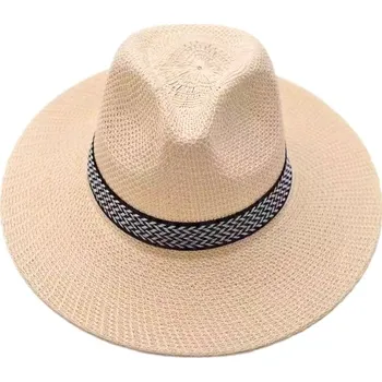 Pokrývka hlavy Sluneční klobouk univerzální velikost průměr krempy 36 cm BEŽOVÝ