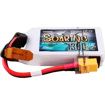 RC náhradní díl Gens ace akumulátor LiPo G-Tech Soaring 1300mAh 11.1V 30C 3S1P XT60 Plug