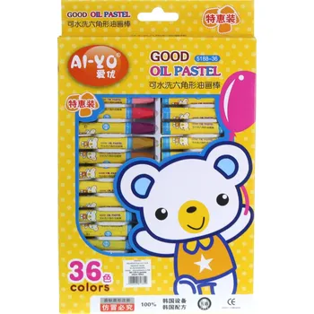 Olejové pastely 36 barev 7,5 cm