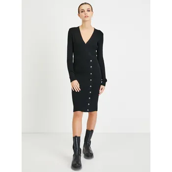 Dámské šaty Guess Dámské Alexandra Šaty Černá XS (1742195)