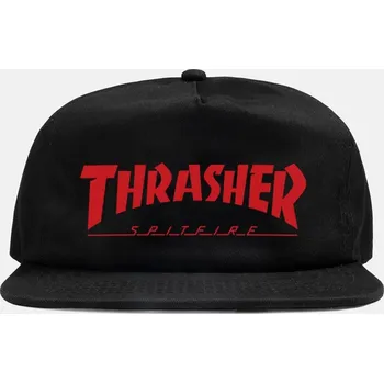 Kšiltovka Kšiltovka Thrasher X Spitfire Snapback - Black