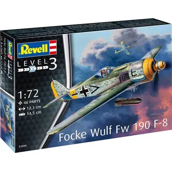 Plastikový model Revell Focke Wulf Fw190 F-8 (1:72)
