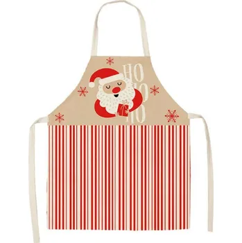 Vánoční dekorace Dětská vánoční zástěra SANTA CLAUS 47x38 cm