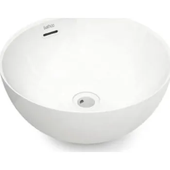Bathco 4131 - Umyvadlo na desku BARI pr. 37 cm porcelán/bílá