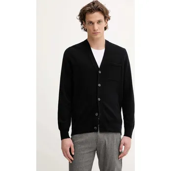 Dámský svetr Vlněný kardigan Marc O'Polo 529506361042 černá 99X, vel. M