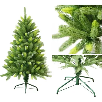 Vánoční stromek Vánoční stromek CHOINKA plastové větvičky gumové silikonové PE 150 cm