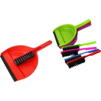 Lopatka s gumou + smetáček 30x20 cm MIX KOLOR