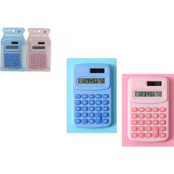 Kalkulačka Kapesní elektronická kalkulačka s digitálním displejem 10 x 6,5 cm, různé barvy KC888C