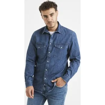 Pánská košile Džínová košile Varevient western