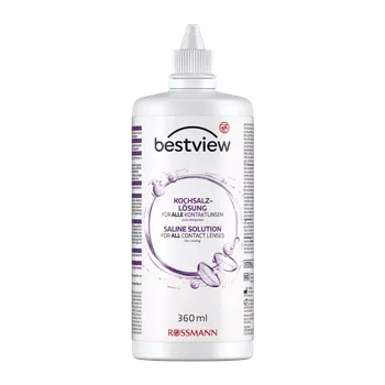 Kontaktní čočky Best View Roztok na kontaktní čočky univerzální 360 ml