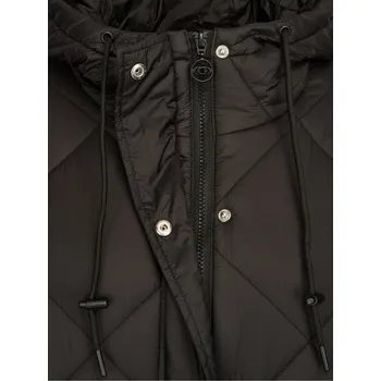 Dámský kabát Dámský černý prošívaný kabát Orsay černá 3500202