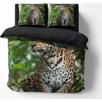 Povlečení Povlečení Gepard/les - 160x200 cm - 3 dílné