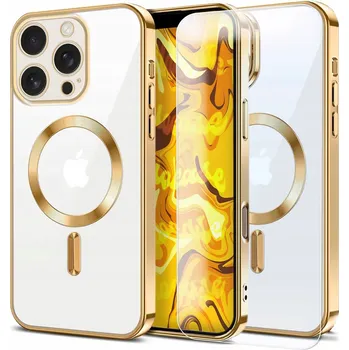 Pouzdro na mobilní telefon Kryt Hello Case Zadní Kryt pro Apple iPhone 16 Pro zlatý