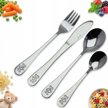 Příbor Sada příborů sklep.sokomedica MIŠPUŠEK 4 ks