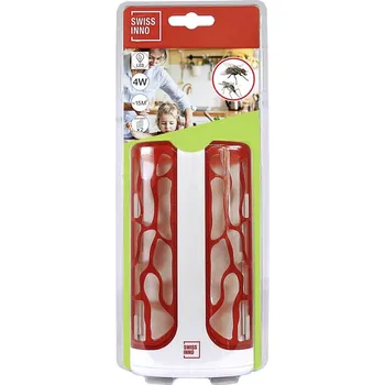 Elektrický lapač Swissinno Mini Glue Catcher 1 247 001 UV lapač hmyzu s lepicí fólií UV světlo, lepicí fólie 4 W bíločervená 1 ks