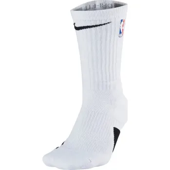 Pánské ponožky Ponožky NIKE-1 PACK - U NK ELITE CREW - NBA 132 Bílá 38/42