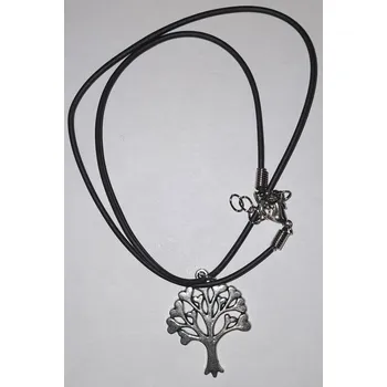 Náhrdelník Bižuterie-Bužírka na krk s přívěskem 013